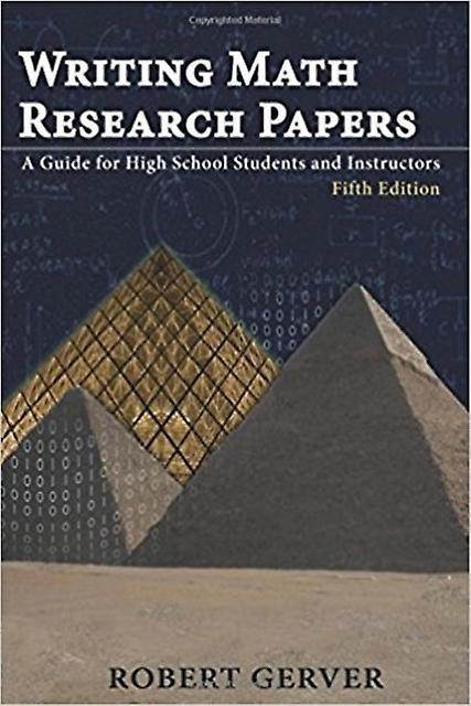 Writing Math Research Papers - Robert Graver - Mathematics - Emerald Publishing Inc - Paperback