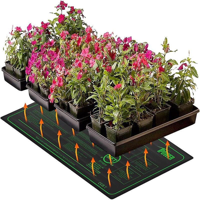 2 Pack Seedling Heat Mat for Seed Starting, Waterproof Heating Pad for Plants