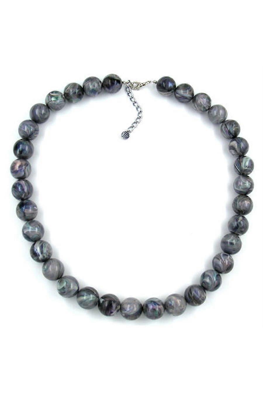 Necklace Beads 16mm Grey 45cm - Gl02372