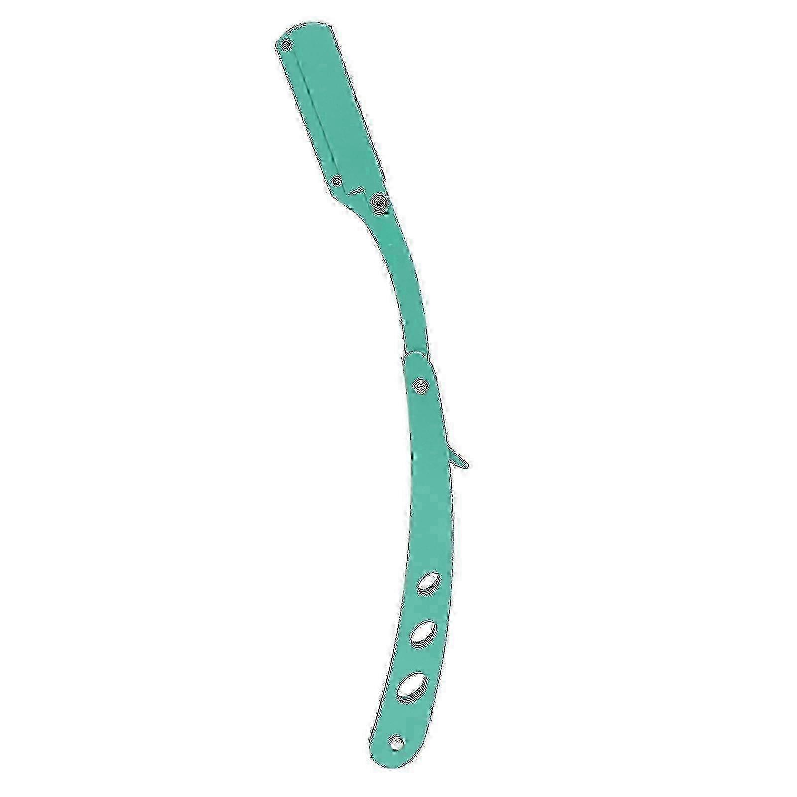 Professional Barber Razor Folded Retro Style Ergonomic Design Convenient Practical Alloy Material Manual Shaving Razor Holder