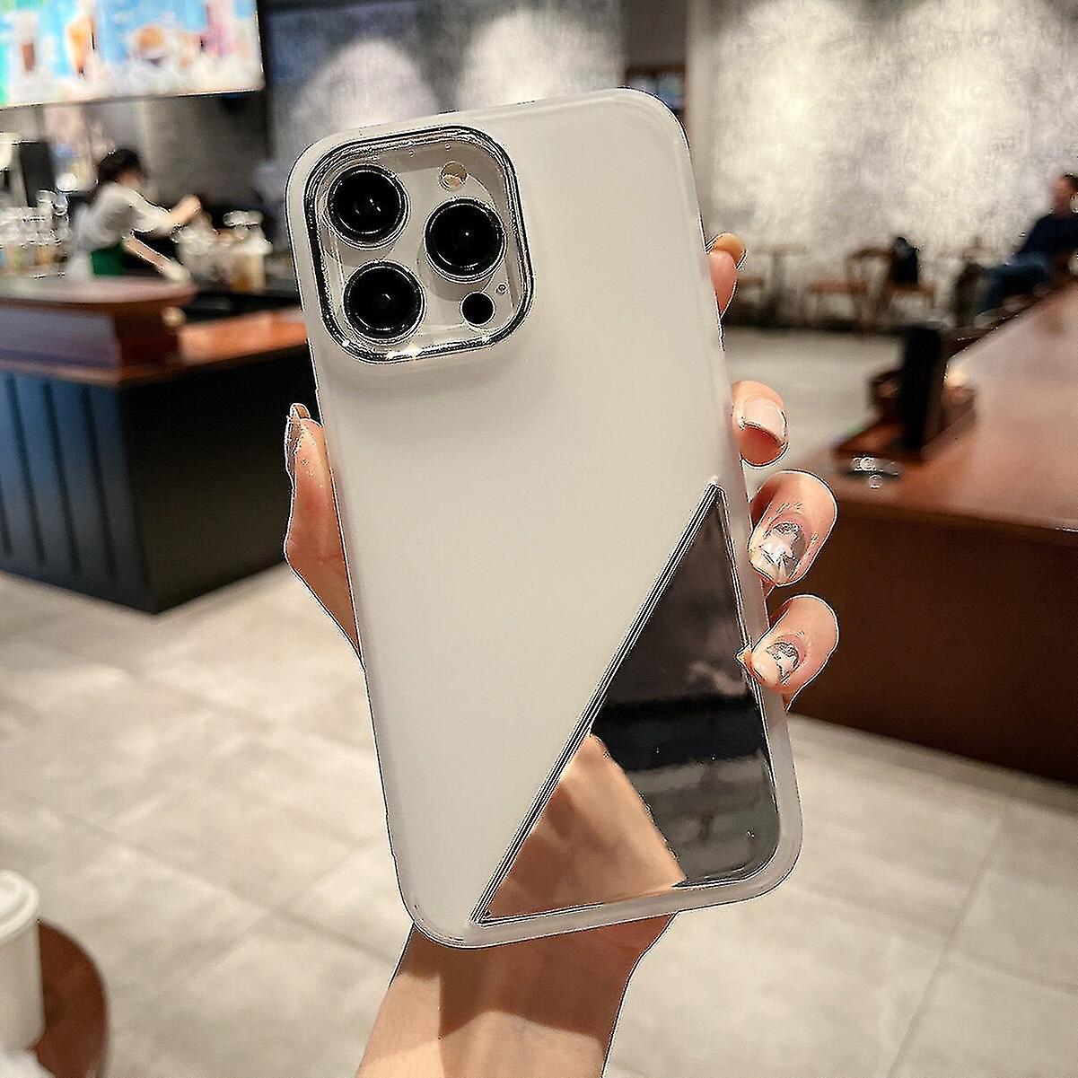 Unique Triangular Mirror Design For Iphone 13 Pro Max - High-quality, Scratch-resistant, Non-slip, D