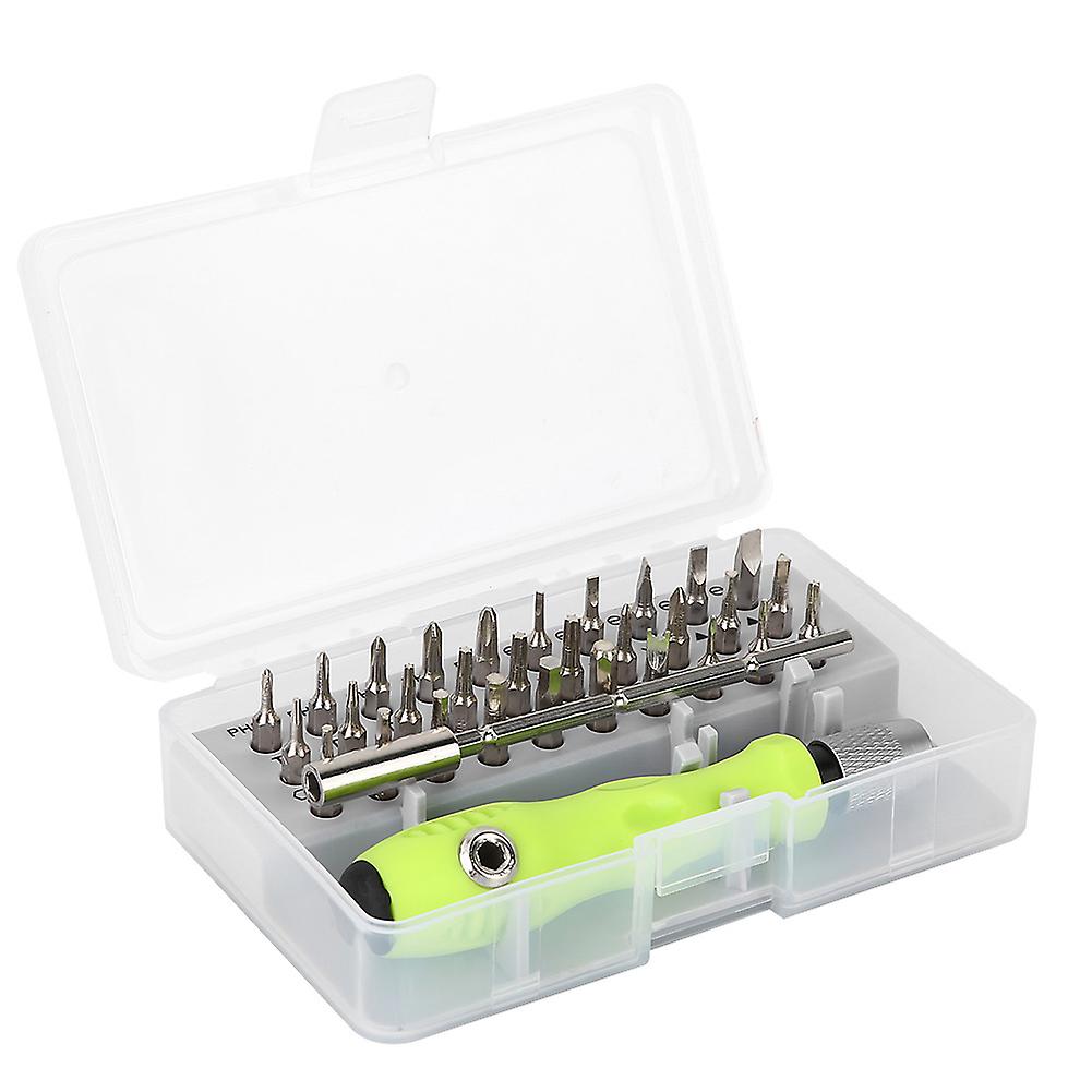 32 Pcs CR V Steel Multiple Function Screwdriver Bits Set Laptop Computer Phone Repairing Tool