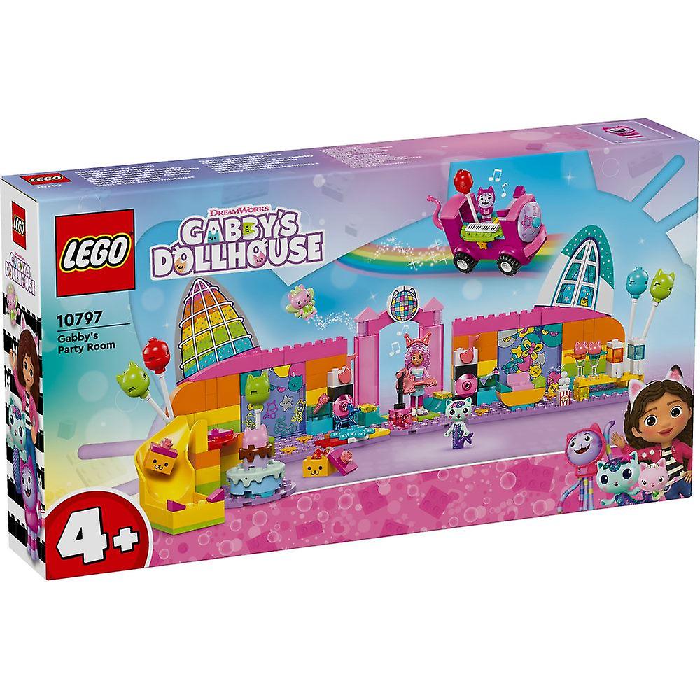 LEGO 4+ Gabby’s Dollhouse Gabby’s Party Room Playset 10797