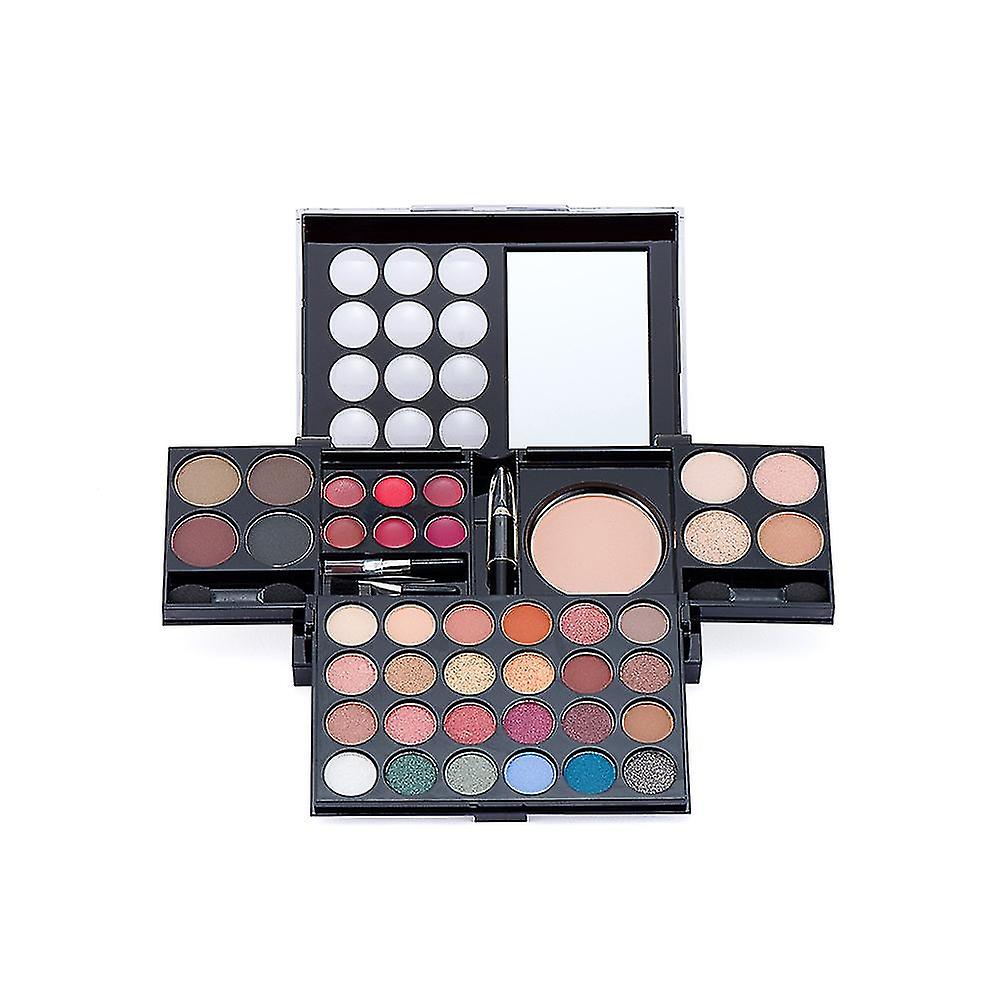 Make-up Set Beauty Make-up Multicolor Oogschaduw Lip Gloss Wenkbrauw Poeder Combinatie Set