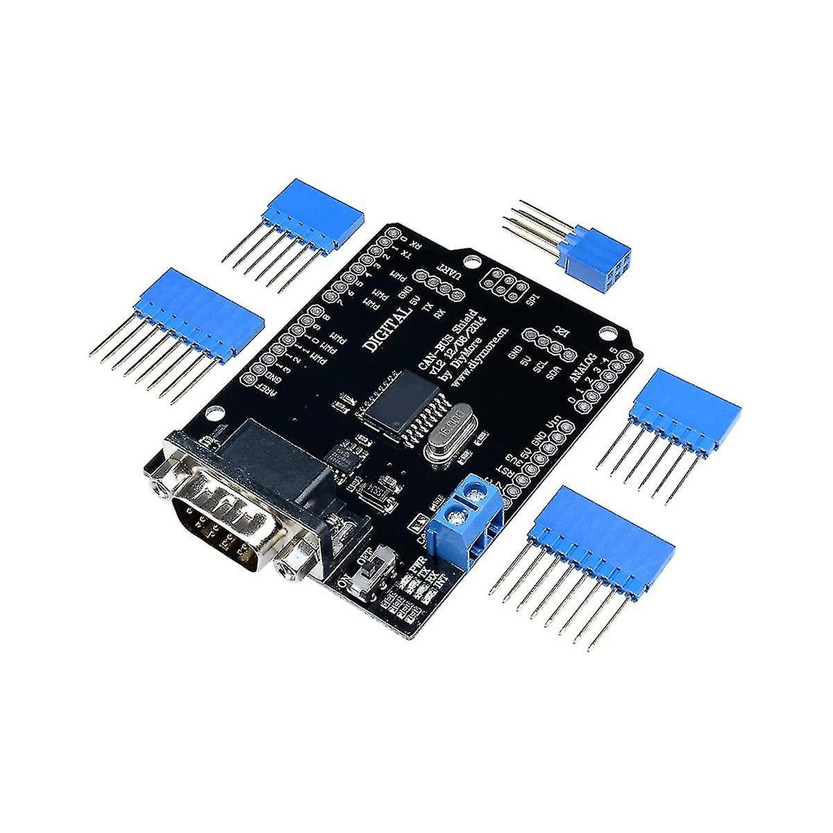 Mcp2515 Can Bus Board Spi Interface Connector Expans Module 5v-12v For Seee