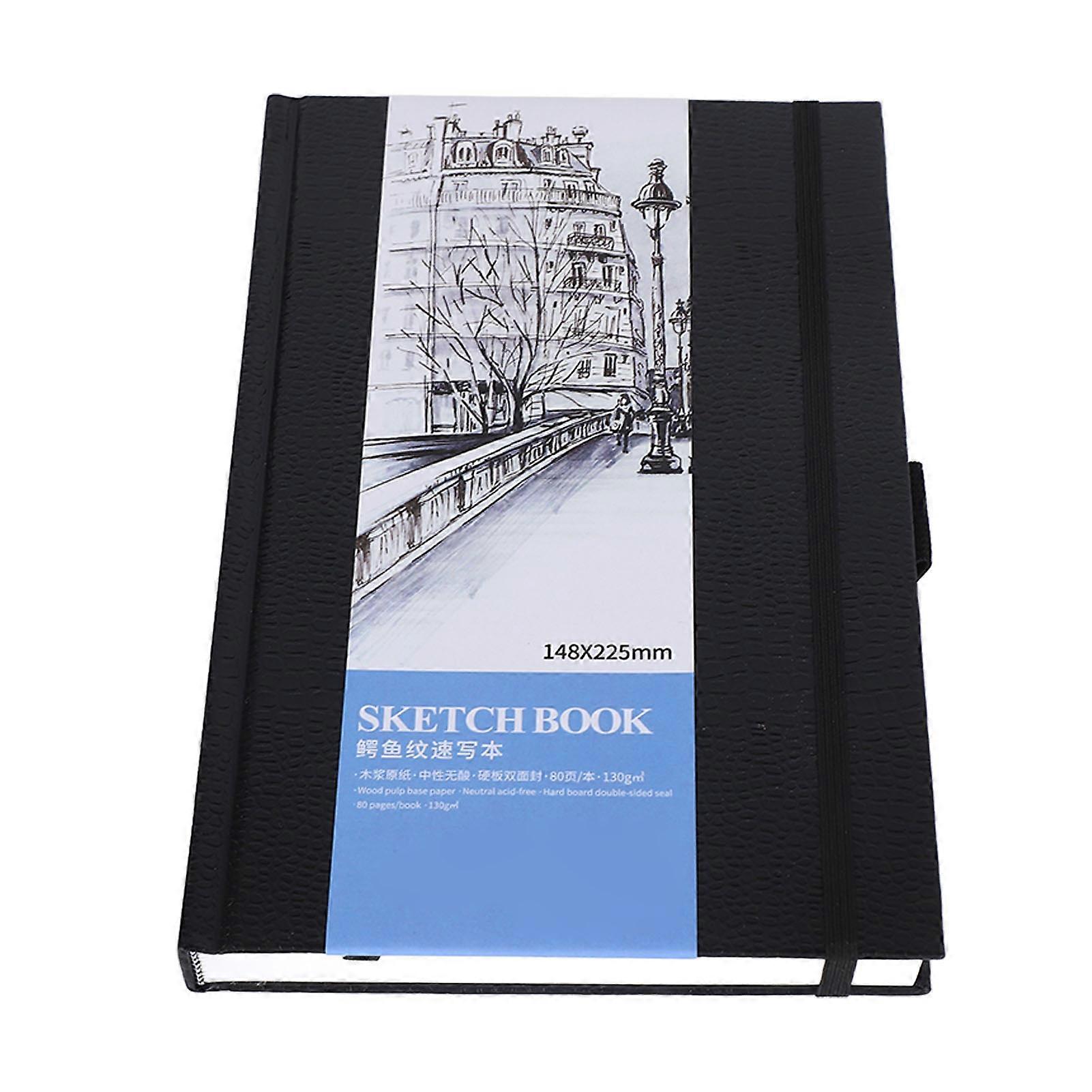 Sketch Book Acid Free Paper Double Sided Hardcover Sketch Notebook for Adults Students
