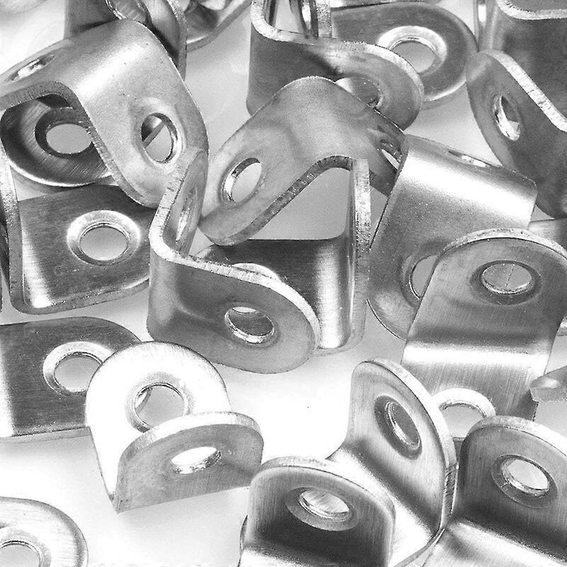 50pcs Stainless Steel Fixing Bracket 20x20mm