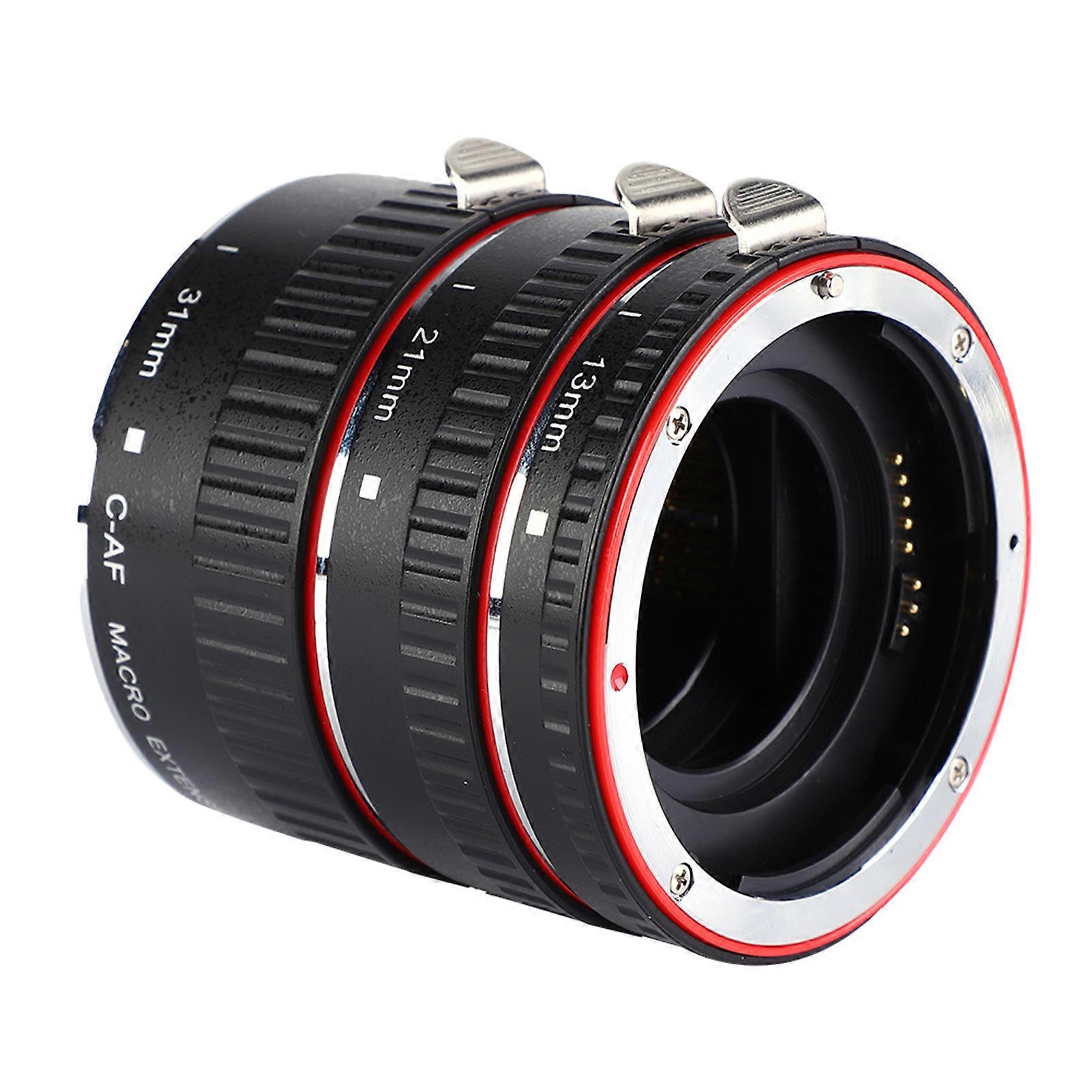 Auto Focusing Macro Extension Lenses Adapter Rings Set for Canon Ef EF S Lens NO.9791