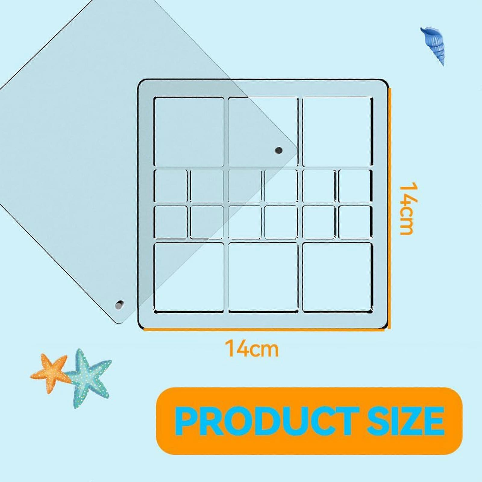 Acrylic Magnetic Seashell Display Box, Seashell Collection Box, Jewellery Display Box, Small Crafts Storage containers