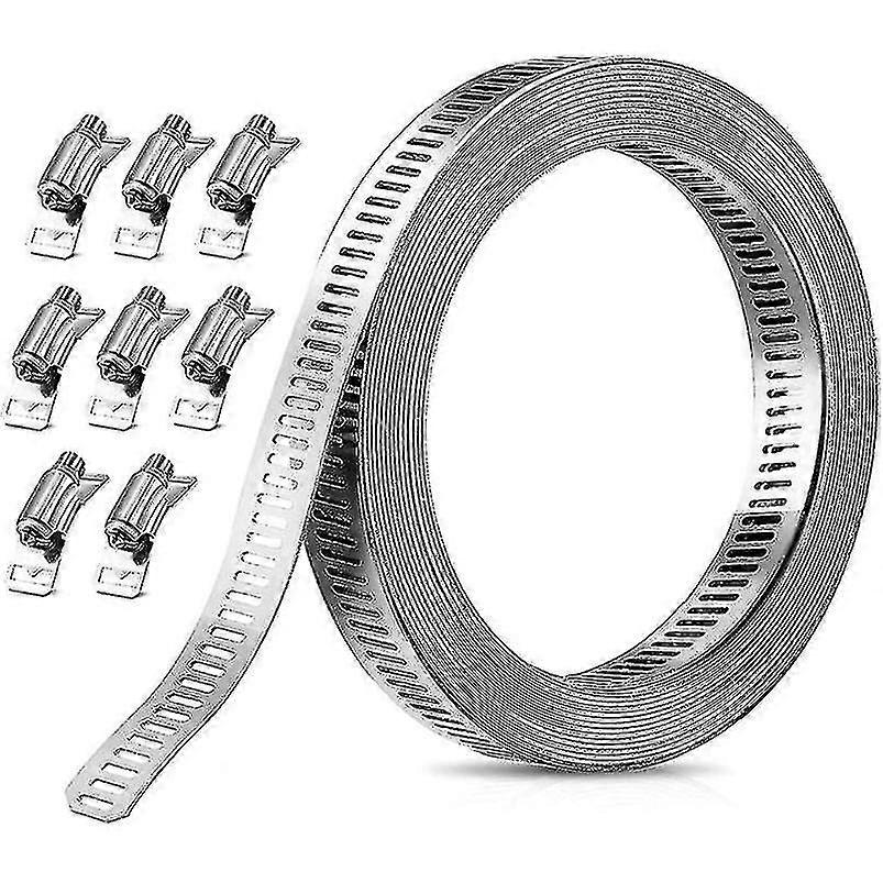 304 Stainless Steel Adjustable Pipe Clamps