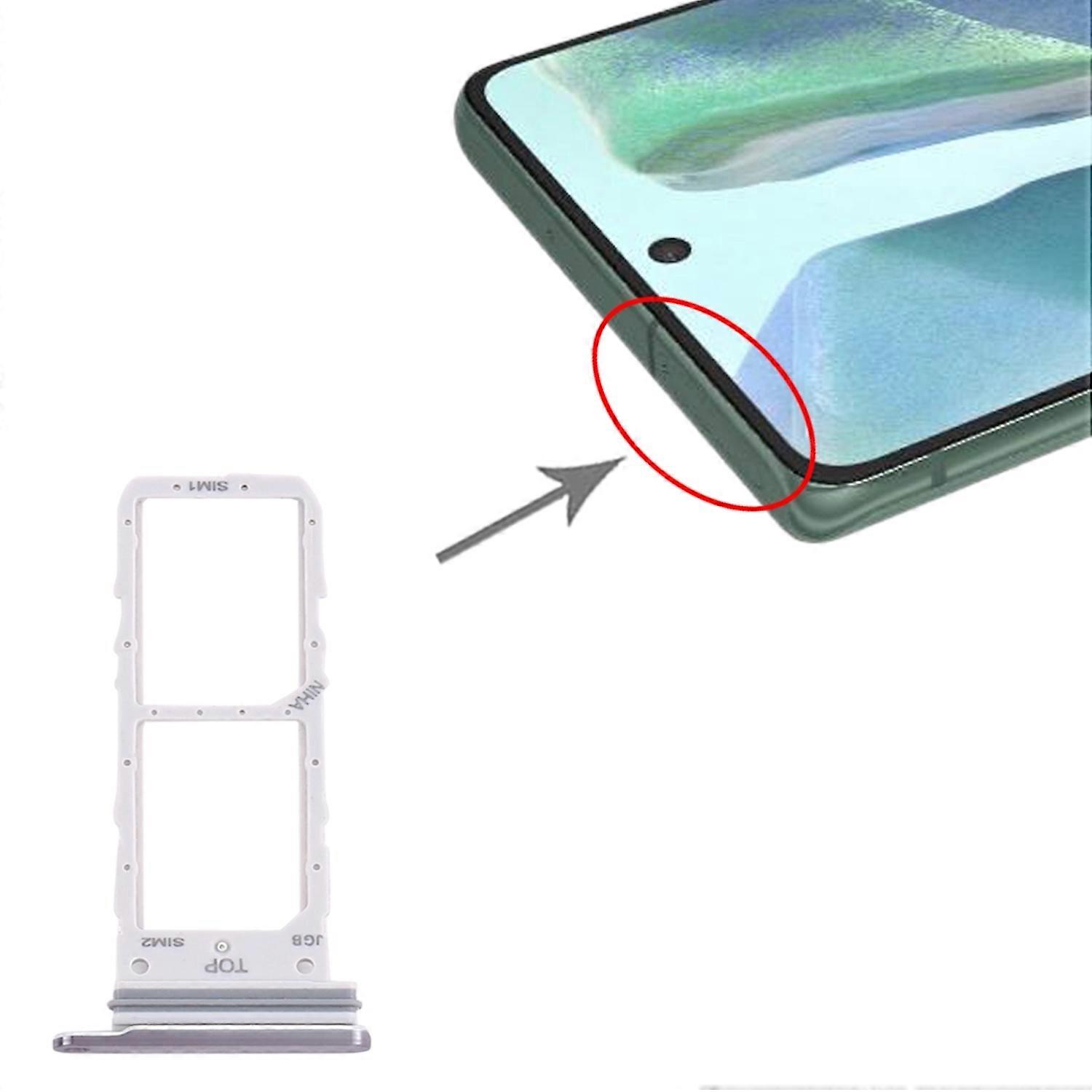 Dual Sim Card Holder for Samsung Galaxy Note 20 Black Card Tray