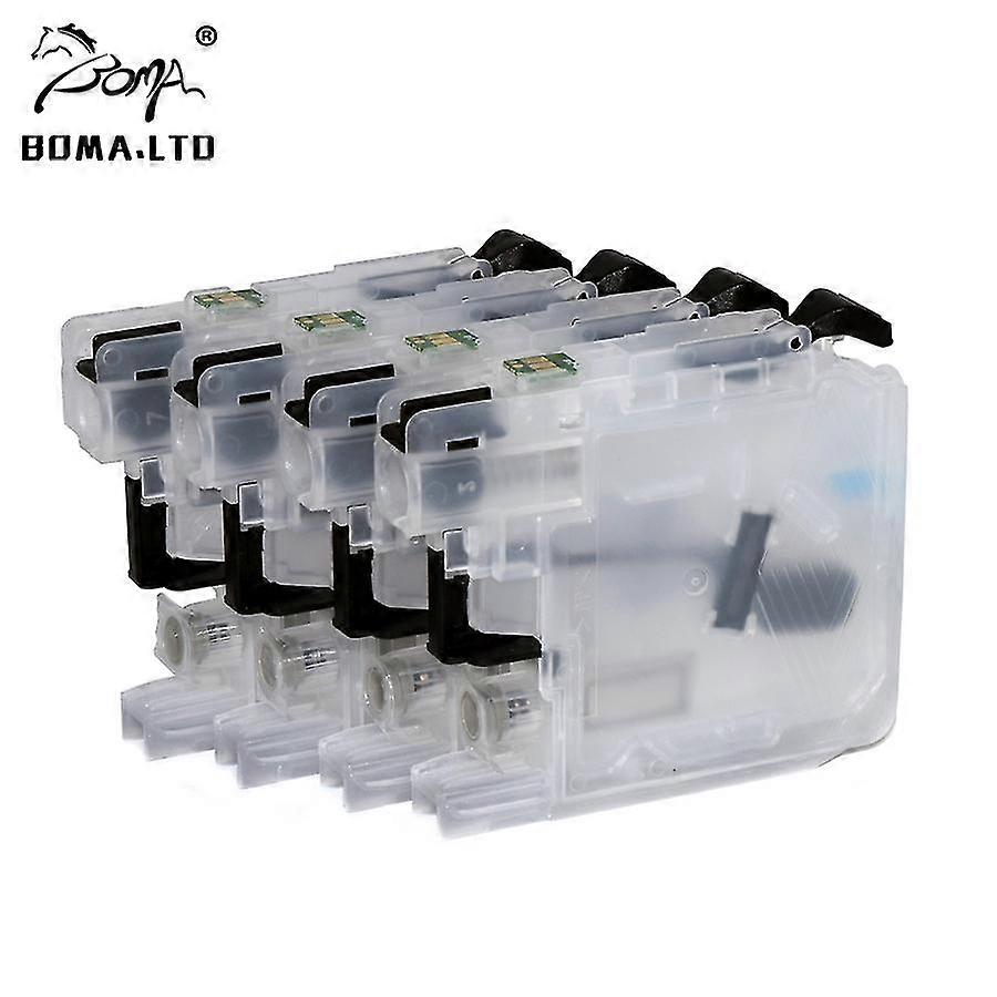 hg Refillable Ink Cartridges With Auto Reset Chip For Brother LC123 LC121 LC125 LC127 LC129 XL DCP-J4110DW J132W J152W J552DW J752