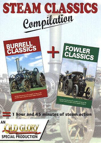 Steam Classics BurrellFowler DVD (2003) Dave Milton cert E - Régió 2