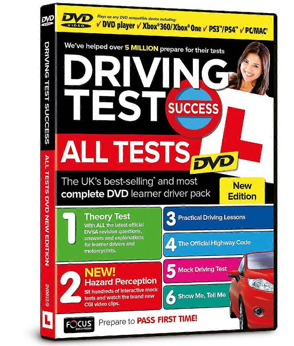 Driving Test Success All Tests DVD 2015 Edition - Not Machine Specific - PAL - New & Sealed