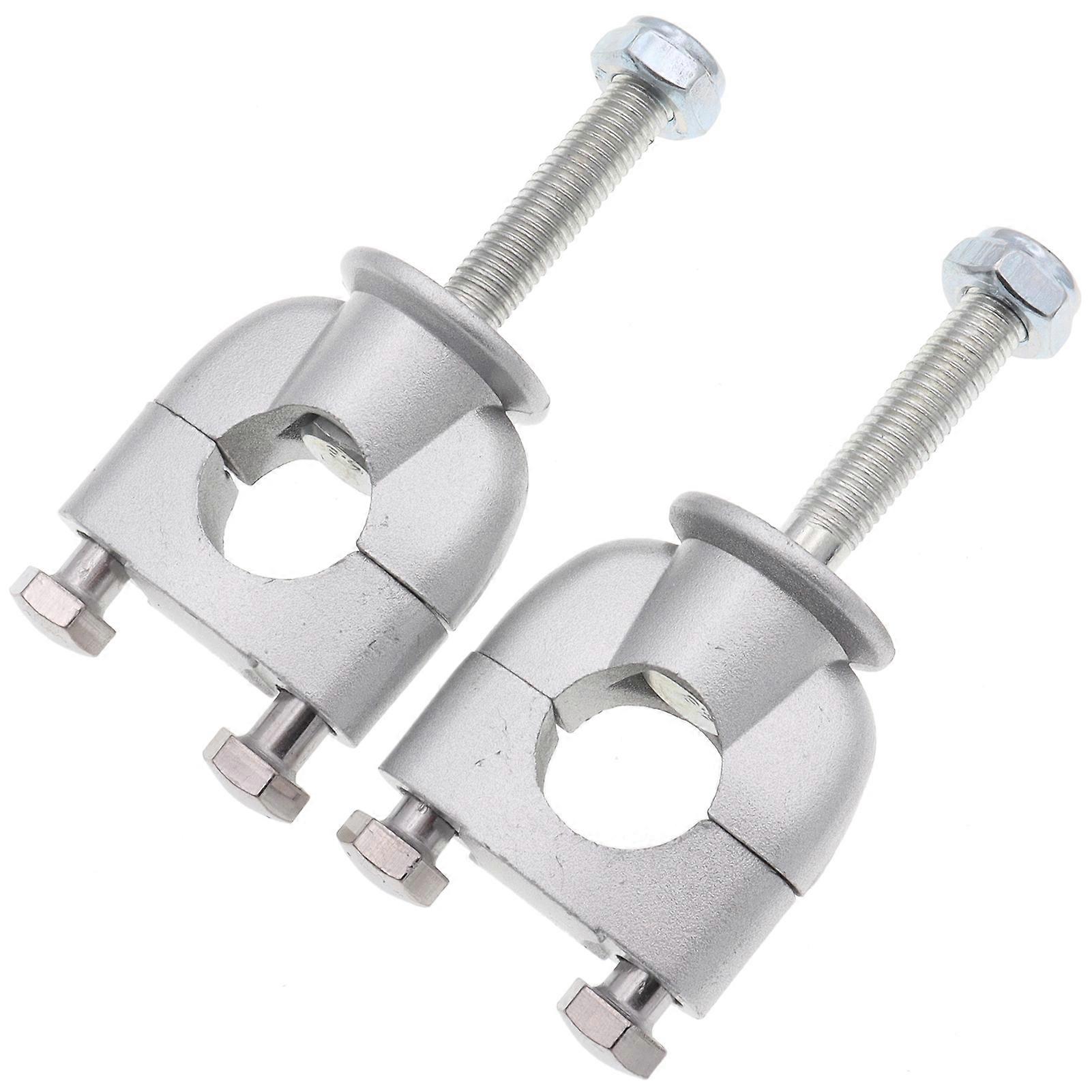 1 par 22 mm 7/8 polegadas guiador riser braçadeiras de montagem para motocicleta dirt bike ATV