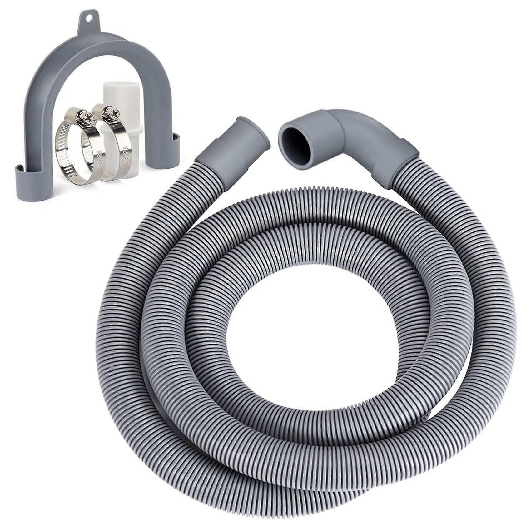 Washing Machine Hose Drain Hose Washing Machine 2.5M Drain Hose Extension for Washing Machines Dish