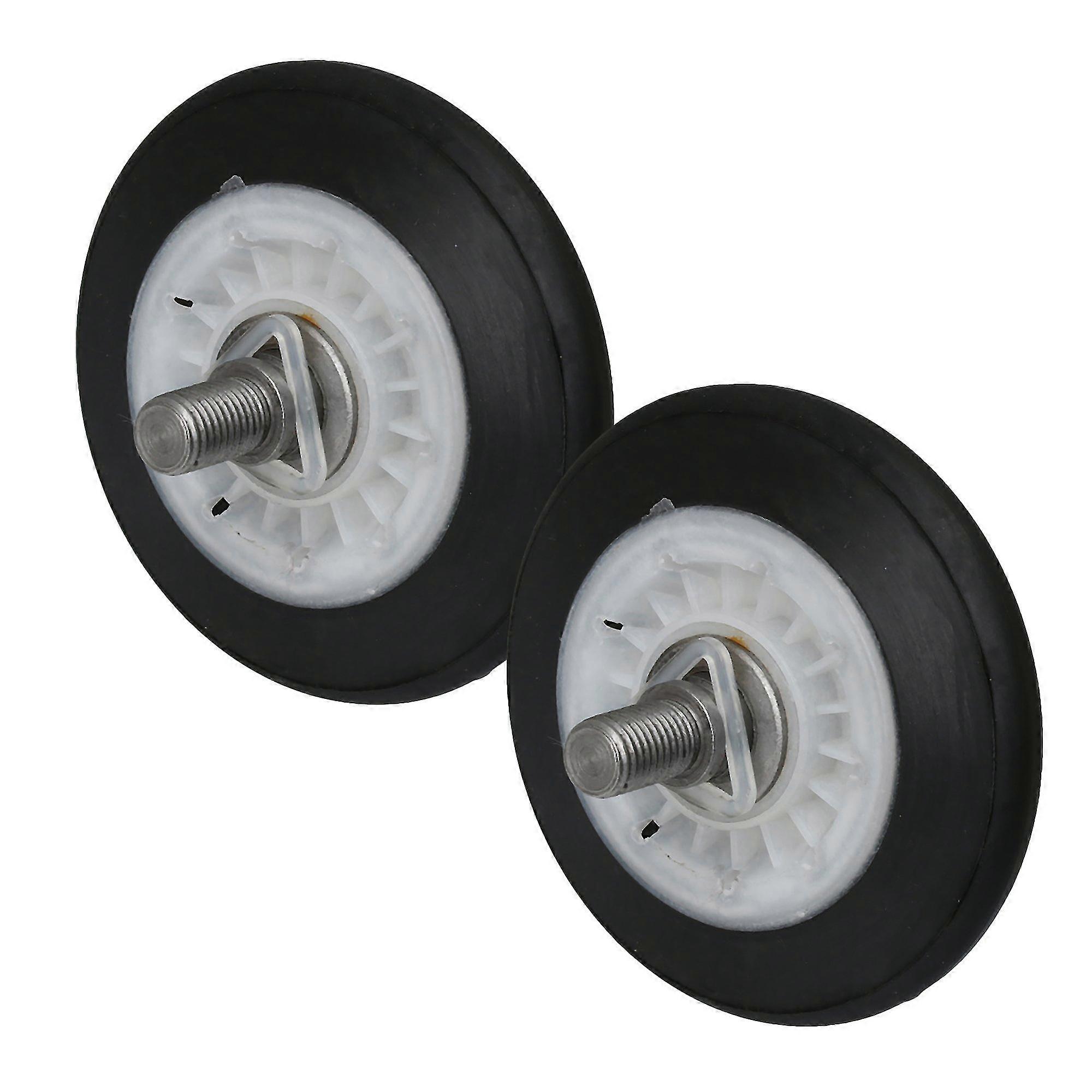 2 x Rubber Dryer Drum Roller AP5688895 Replacement for LG Replace Part