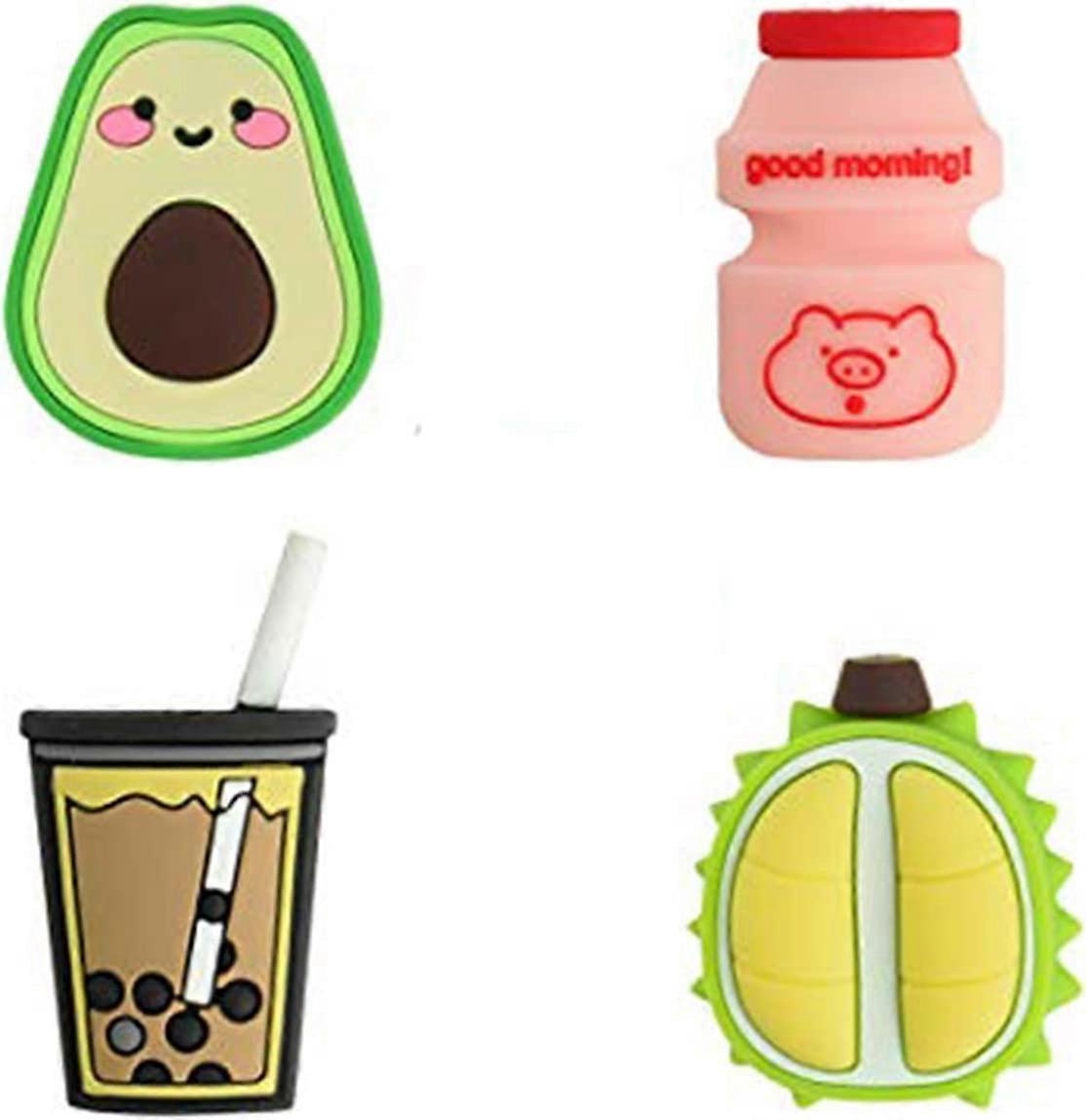 Compatible with iPhone Cable Protector, Cable Protector Charger Cord Protector 2019 New Cute Fruit Drink Cable for Cables iPhone Accessory Cable - 4 P