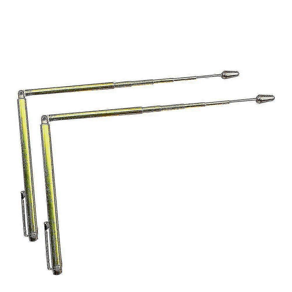 2pcs/set Dowsing Rods Durable Brass Tools Water Detector Measuring Instruments Easy To Carry And Stretch 57cm Long