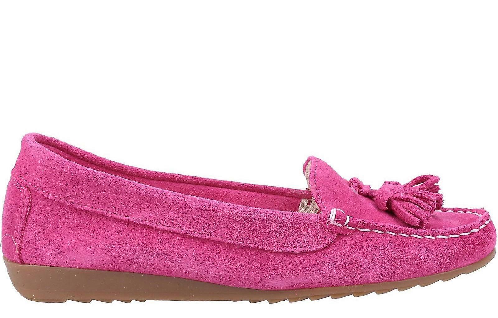 Riva Aldons Leather Shoes Fuchsia