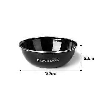 Blackdog Outdoor Camping Enamel Bowl Plate Cup Picnic Barbecue Tableware Set Ultralight Portable Fo