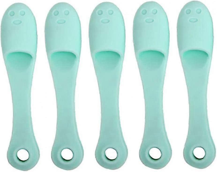 5pcs Silikonbürste Gesicht Scrubber Tool