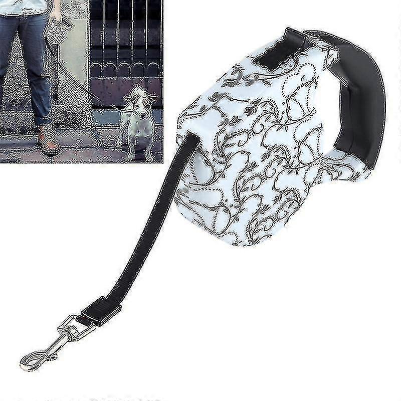 5m Creeper Pattern Flexible Retractable Dog / Cat Leash For Daily Walking