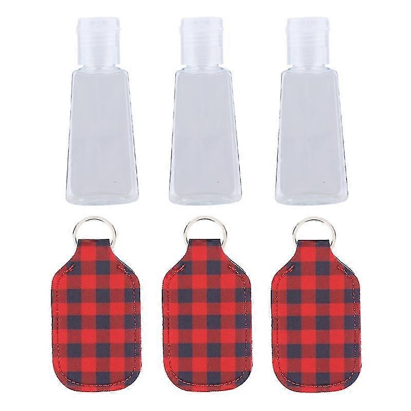 6pcs 30ml hand sanitizer bottle hand sanitizer bottle protector bottle cover
