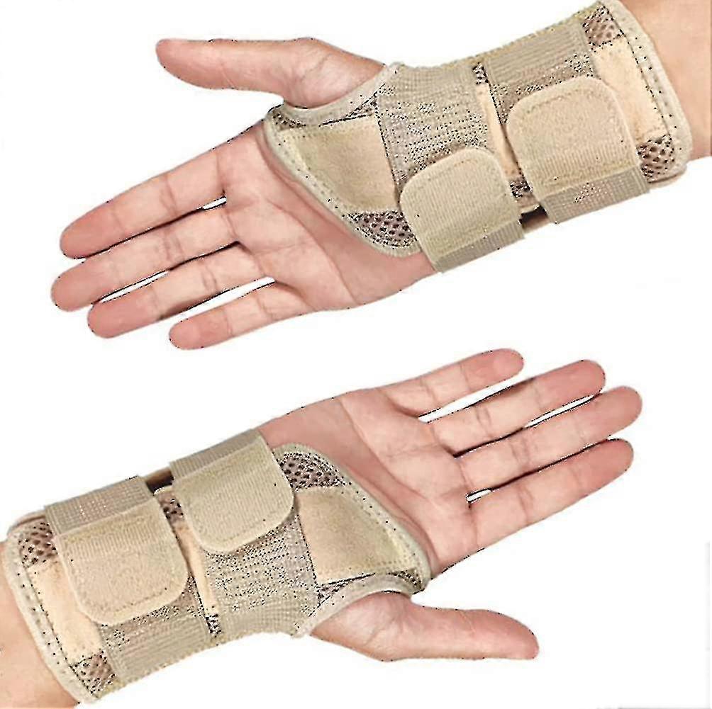 Sports Bracers, Wrist Carpal Tunnel Sleep Support Splint Arm Stabilizer For Tendonitis Arthritis Pain Relief