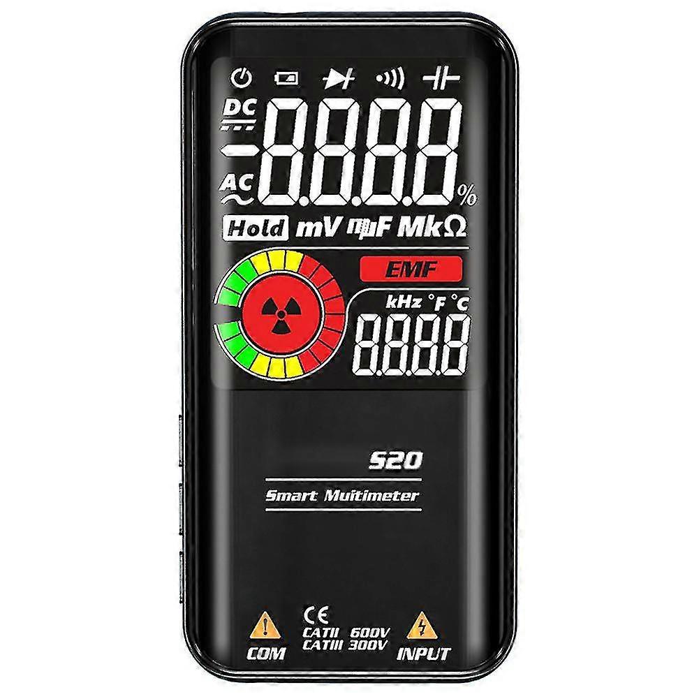 Fully Automatic Intelligent Electromagnetic Radiation Multimeter Lcd Display Anti Burning Multimeter