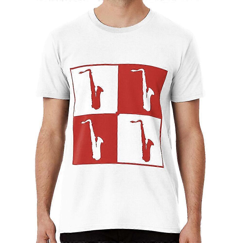 Saksofoni retro t-paita sassofono saksofoni saksofn