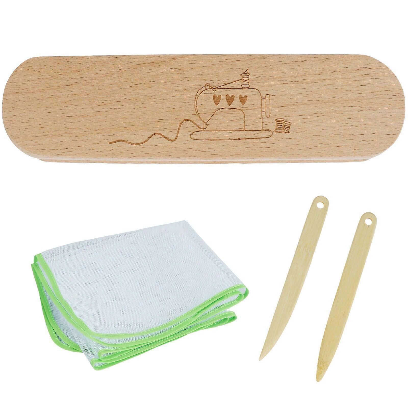 Hardwood Tailors Clapper Portable Clapper Sewing Tool Wooden Quilter Block Seam Clapper Professional Beach Wood Quilter Pressing