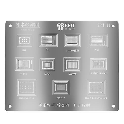 BEST BST-iPh-11 Wifi Reballing Stencils Template For iPhone