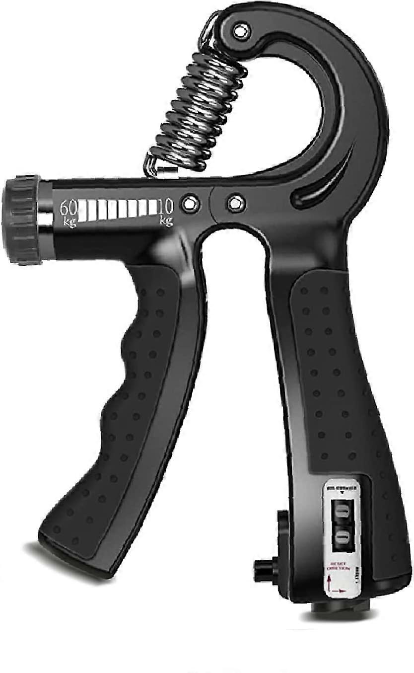 Intensiv underarmstræning, 10-60 kg justerbar tælling Håndgriber modstand Finger Exerciser Håndledstræner, Håndgreb, Håndstyrke