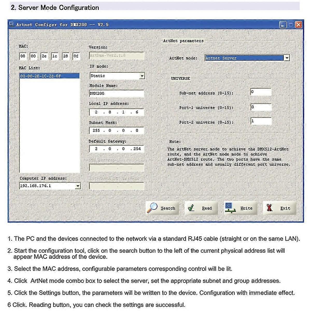 5 Pin 2 Port Dmx Artnet Stage Light Controller 5pin Xlr Socket 2 Way Dmx Signal Exchange Tool Rj45 Net Connector Us Plug