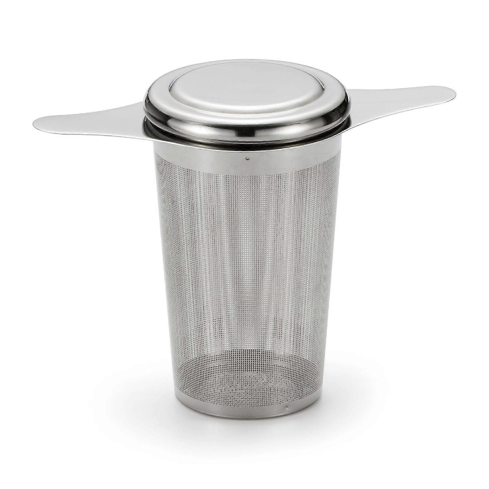 Tea Infuser with Handle Fine Mesh Reusable Anti-rust Household Tea Shop Handheld Tea Leaf  Strainer for Kitchen  KAESI