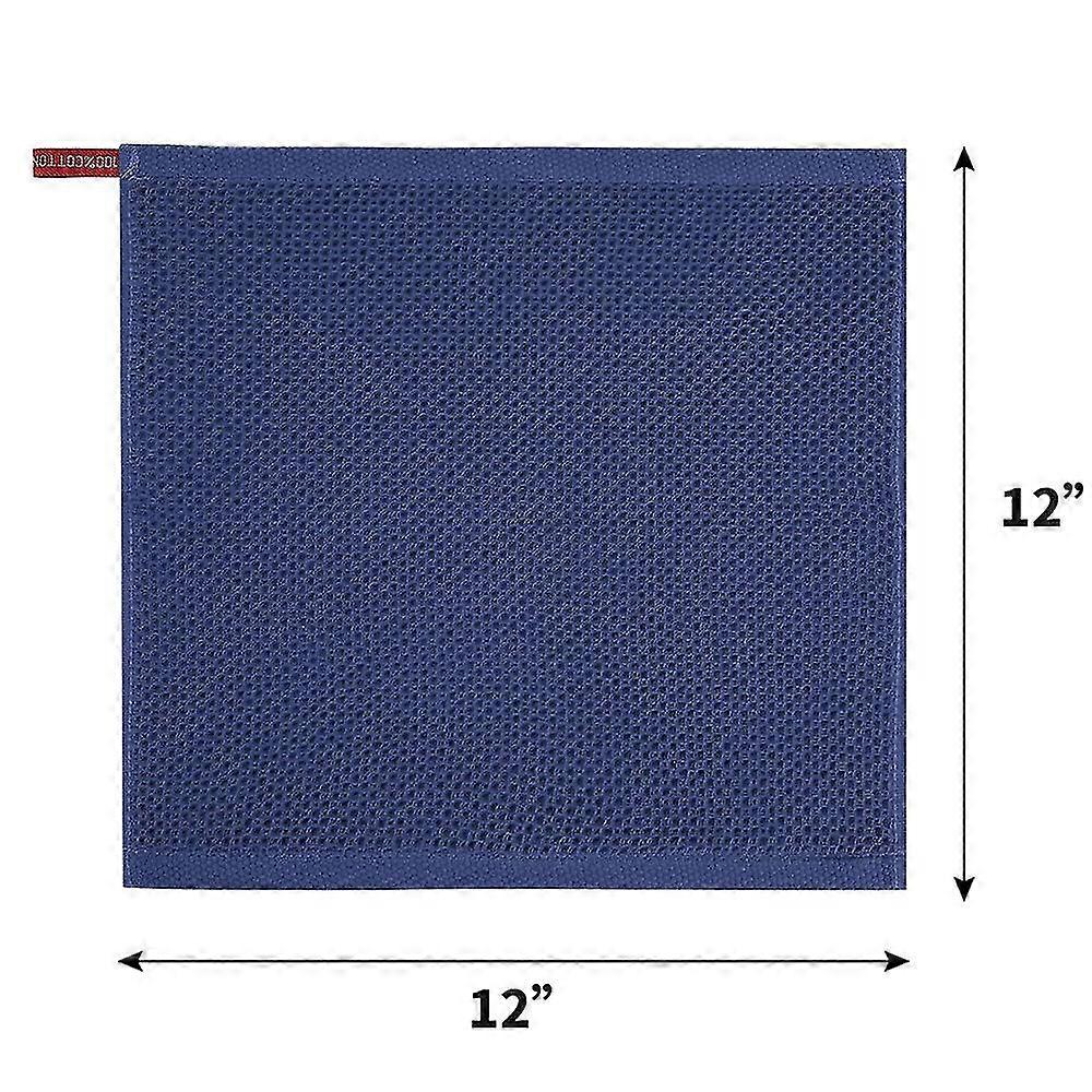 34*34cm Thick Soft Cotton Waffle Square Waffle Towel