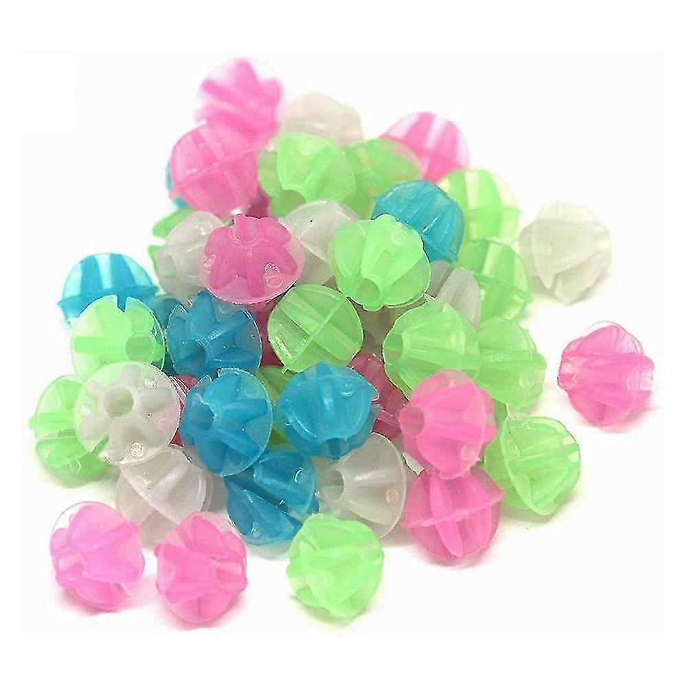 Children's Bicycle Accessories Bike Wheel Spoke Grain Glow In The Dark Plastic Clip - Spoke Clickers - Glow In The Dark - 72 Pieces
