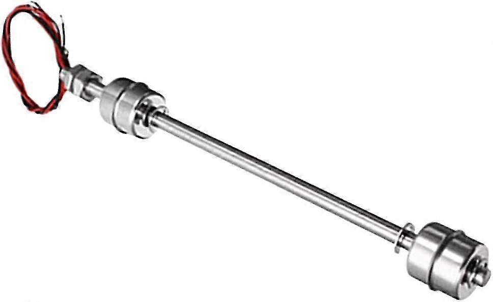 Vertical Water Level Sensor Stainless Steel Double Ball Float Switch Swimming Pool Tank - 300mm