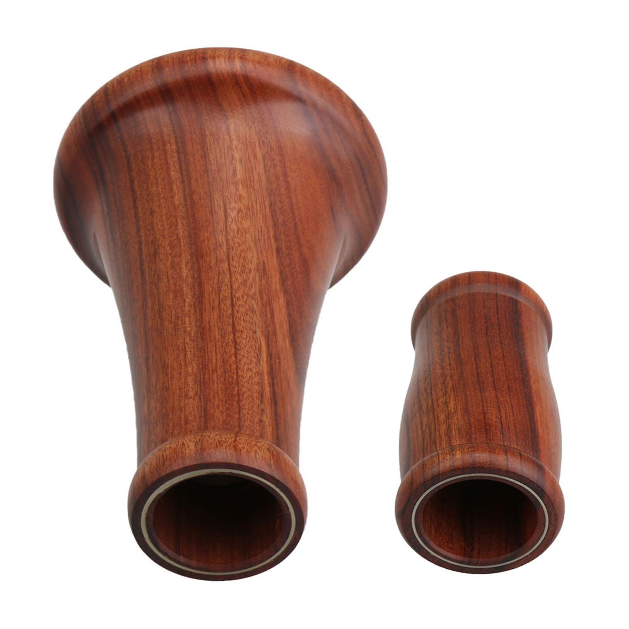 Clarinet Bells Rosewood 62x35.3mm Clarinet Two Section Tuning Tube Bell W/ Copper Ring