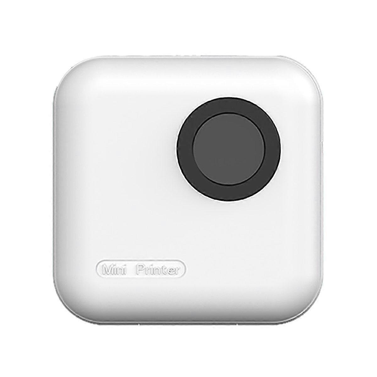 Portable Mini Thermal Printer Bluetooth Inkless Printing For Student Home Record Life Drawing Print Work With App-b