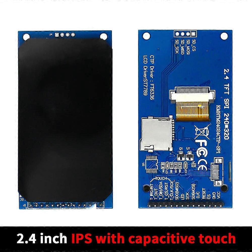 New 2.4 inch capacitive touch screen module IPS HD SPI serial LCD capacitive screen ST7789 driver