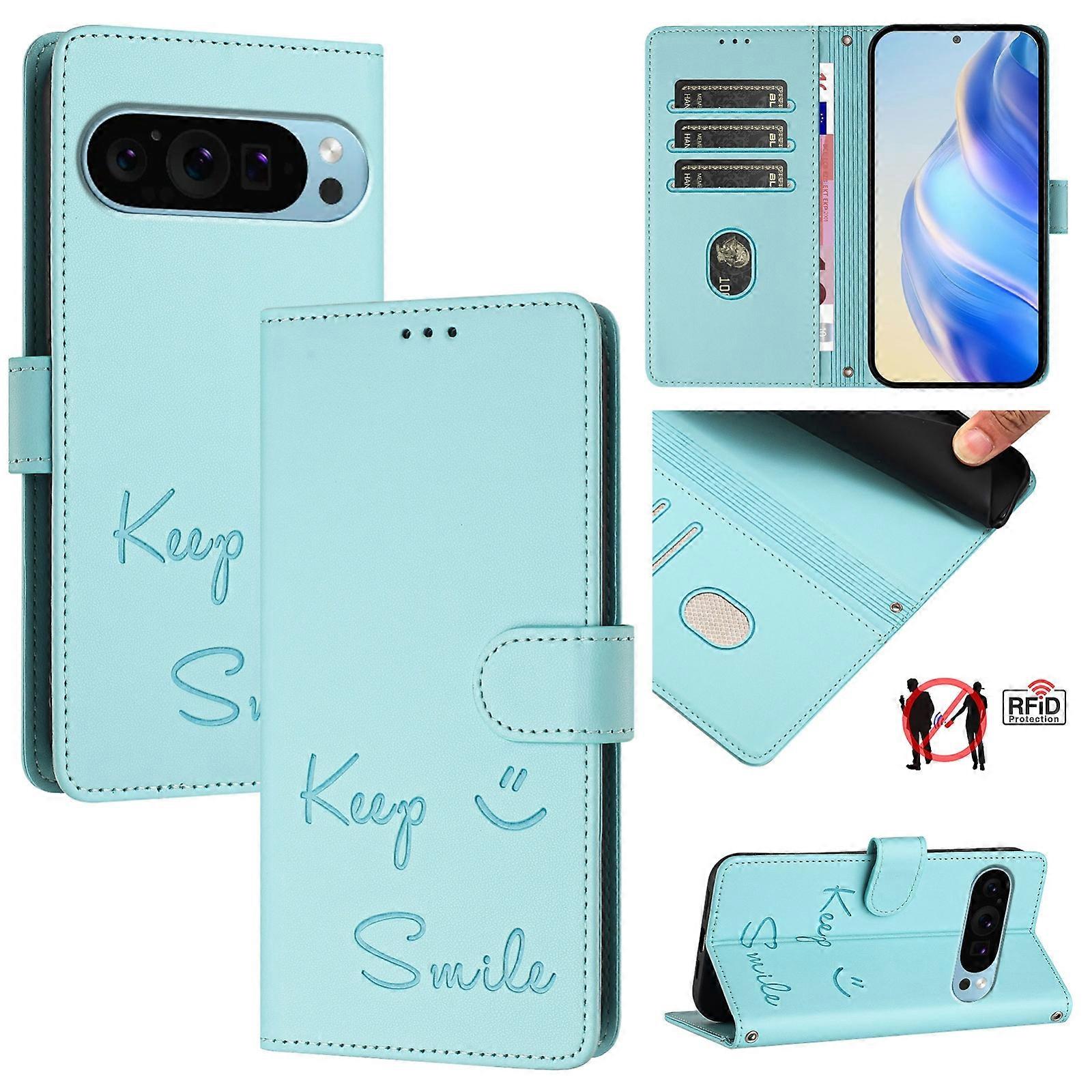 Smile RFID Leather Case For Google Pixel 9 / Pixel 9 Pro