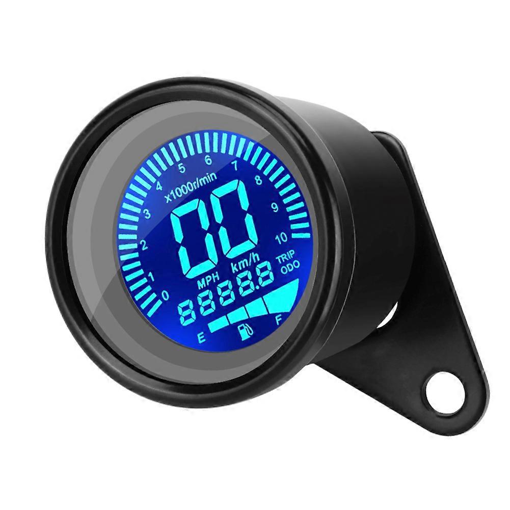 Universal Motorcycle Digital Speedometer Display LED Electronic RPM ...