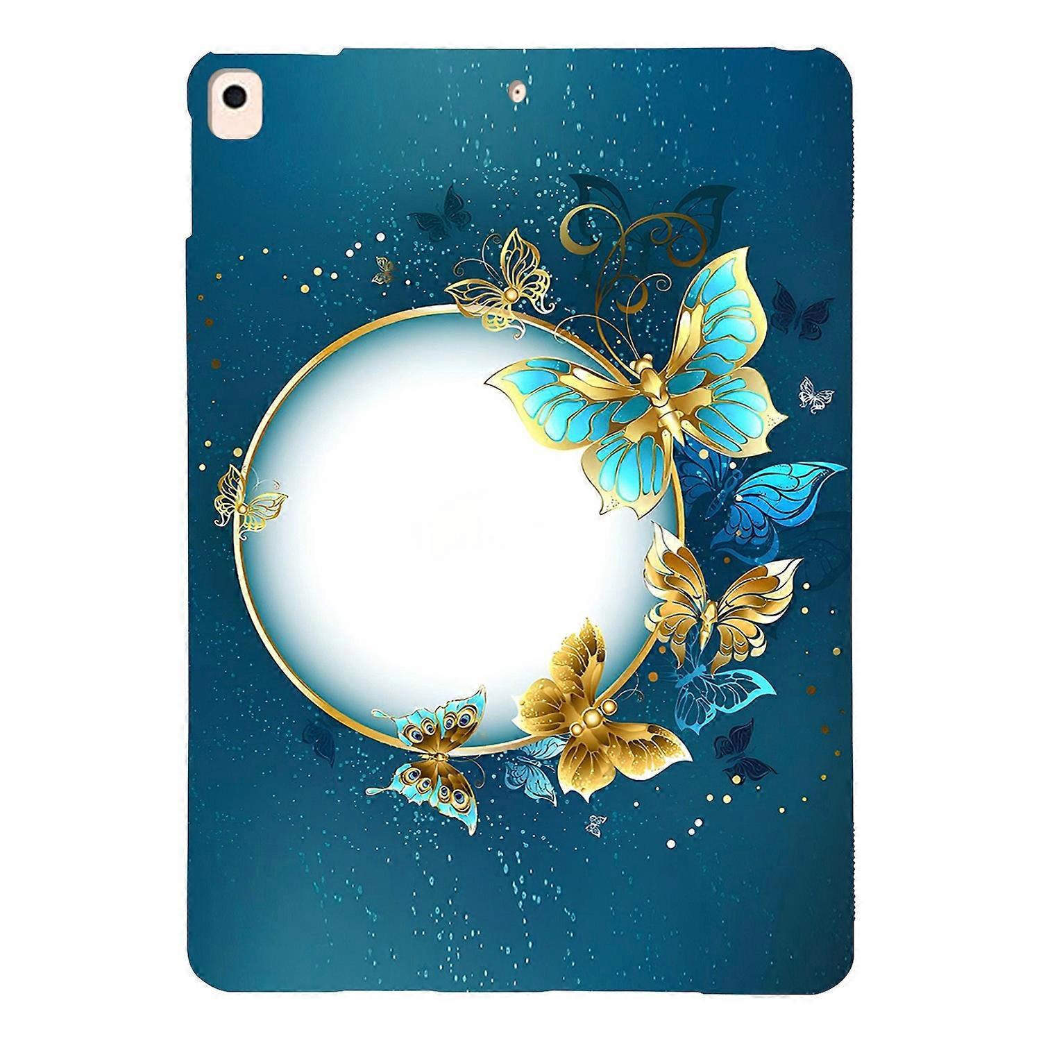 For iPad 10.2 (2021)/(2020)/(2019) TPU Case Pattern Printing Slim Tablet Protective Cover