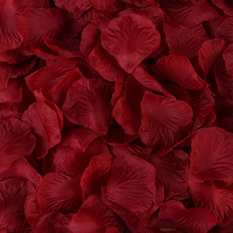 Criveple Artificial Rose Petals, Decorative Rose Petals,Wedding, Valentine's Day, Table Topper, Birthday, Romantic Atmosphere