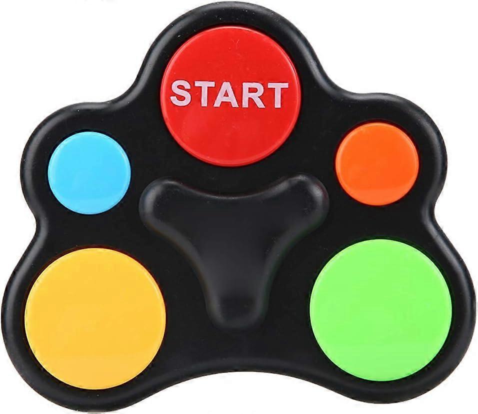 Memory Training Game, Kids Electronic Memory Game Plastic Interaction Intelligent Music Light Educational Brain Teaser Memory Game for Boys Girls[Anom