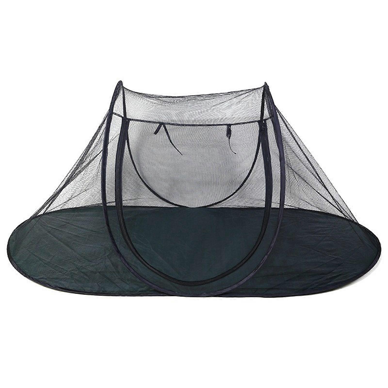 Meilleurs prix pour unbrand Tente pour animaux de compagnie transparente en plein air pliable pour chien, peut accueillir une moustiquaire / tente extérieure portable ...