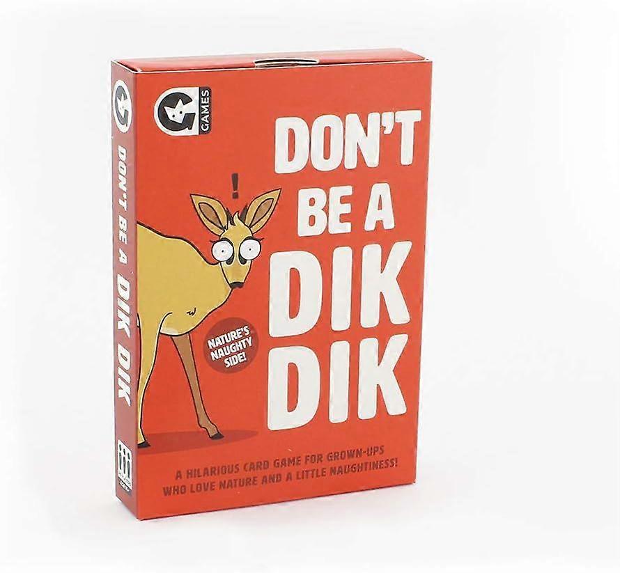 Don't Be A Dik Dik Card Game