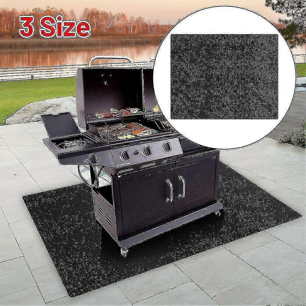 Tapis de protection anti-éclaboussures pour barbecue à gaz, résistant au feu